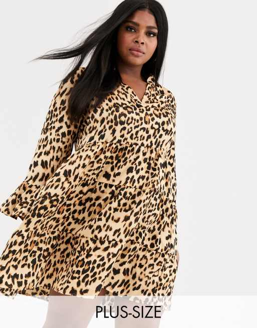 Ax paris red shop animal print dress