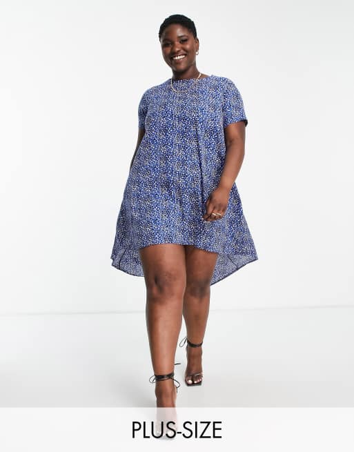 AX Paris Plus - Robe courte à imprimé animal - Multicolore