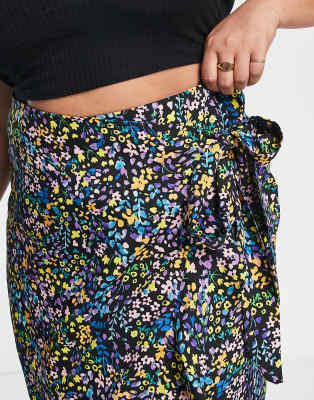 ax paris floral skirt