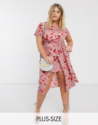 ax paris grey floral dress