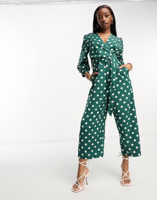 Polka dot jumpsuit asos on sale