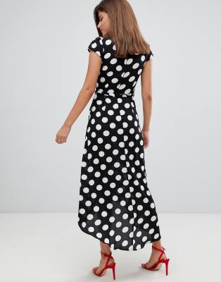 ax paris wrap maxi dress
