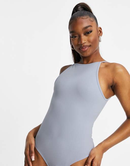 Racer Neck Bodysuit