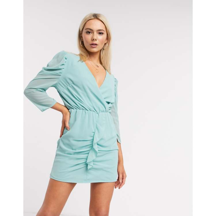 Ax paris duck egg blue outlet dress