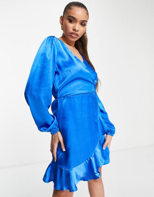 Ax paris cobalt blue dress hotsell
