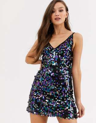 cue sequin dress
