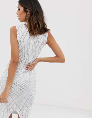 ax paris white dress