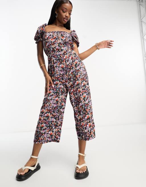 Culotte store jumpsuit floral