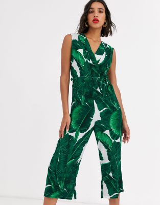 Ax paris tropical store jumpsuit