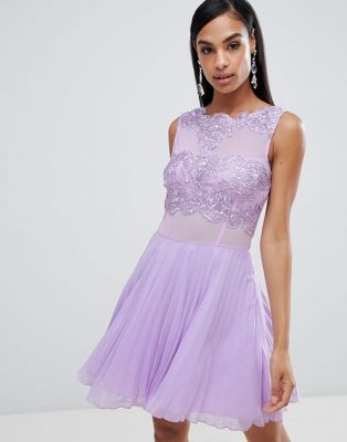 AX Paris tulle skater dress with 