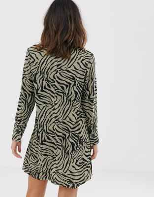ax paris zebra dress