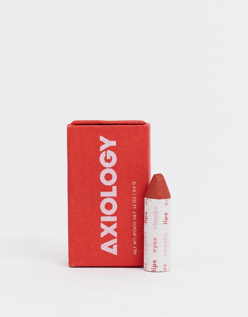 Axiology - The Balmies - Balsamo semiopaco per labbra guance e occhi - Strawberry-Rosa