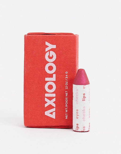 Axiology - The Balmies Lip Cheek og Eye Balm Semi Matte i farven Raspberry