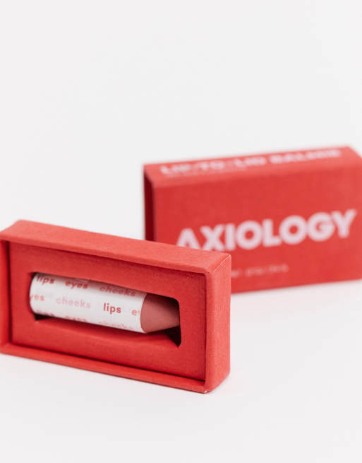 Axiology - The Balmies Lip Cheek og Eye Balm Semi Matte i farven Rose, 4 af 4