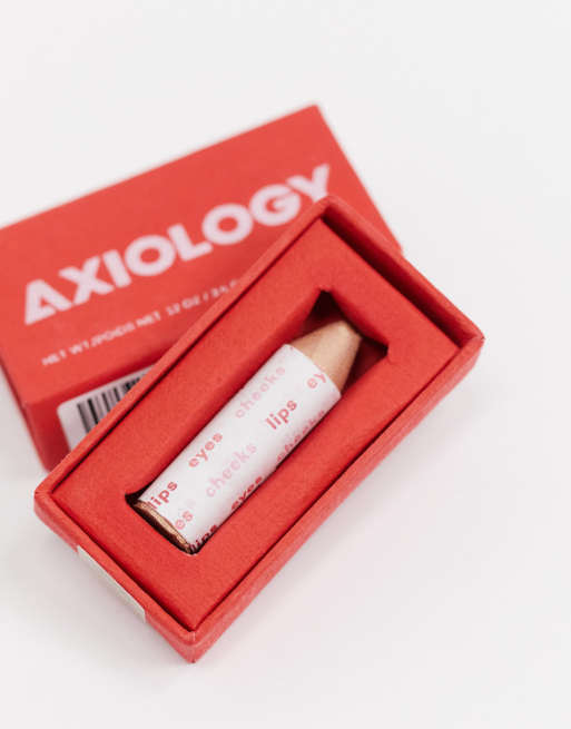 Axiology – The Balmies – Schimmernder Lippen-, Wangen- und Augenbalsam, Karamell, 4 von 4