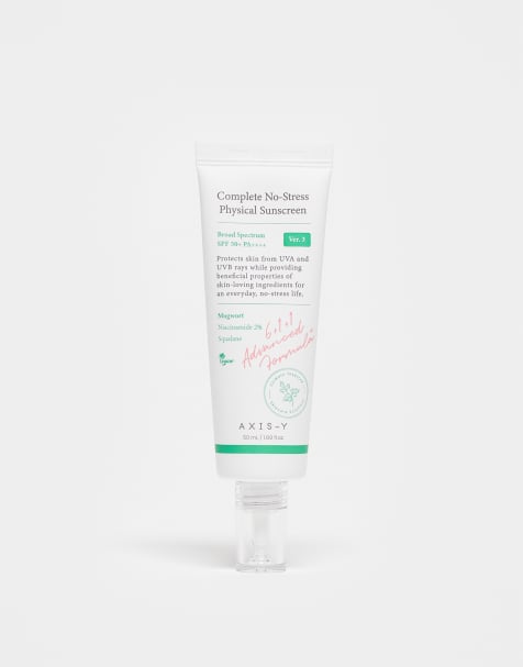 AXIS-Y – Complete No-Stress Physical SPF Sunscreen V.3 – Solskyddskräm 50ml - view 1