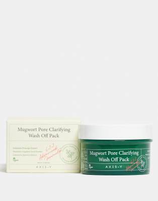 Korean Skincare AXIS-Y Mugwort Pore Clarifying Wash-Off Pack Mask 100ml-No colour