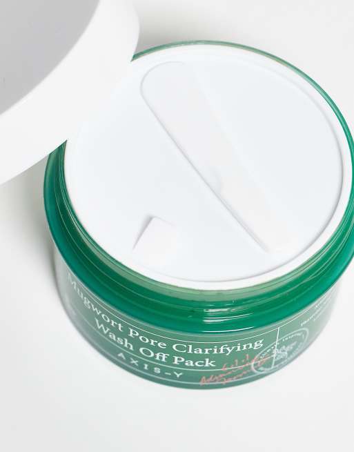 AXIS-Y – Mugwort Pore Clarifying Wash-Off Pack – Porenklärende Maske, 100 ml, 3 von 4