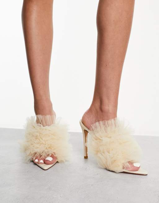 Azalea wang hot sale feather heels