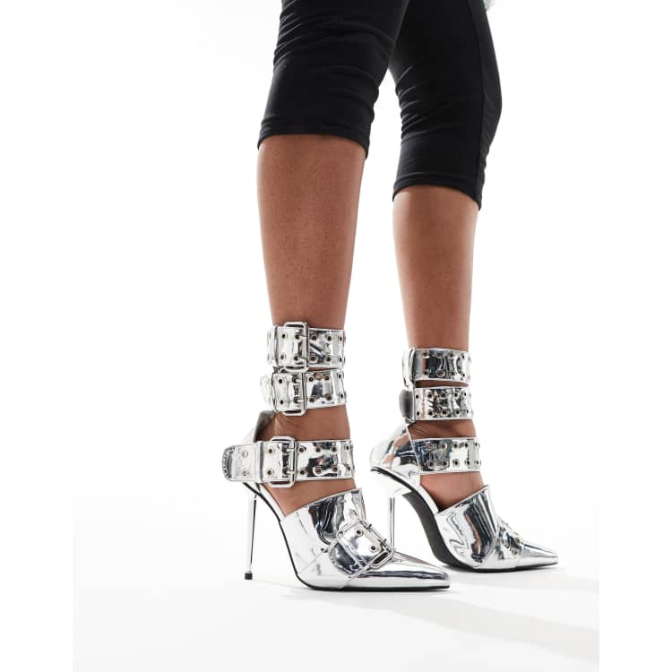 靴 Organza Chain Mules herlipto Organza Chain Mules