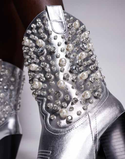 Messy Bonesベロアスカジャン【Silver】Dimmoire 送料無料 美品 dimmoire Messy Bones ベロアスカジャン 刺繍