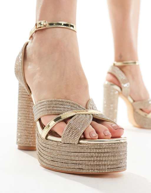 Sandales talons plateforme sales