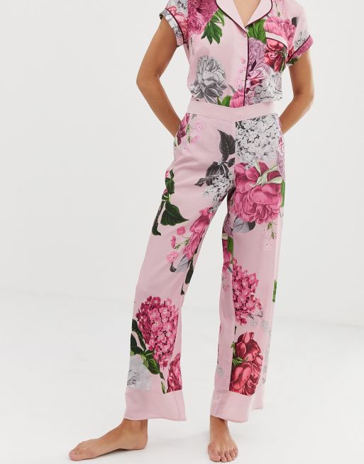 Ted baker pink floral pyjamas new arrivals