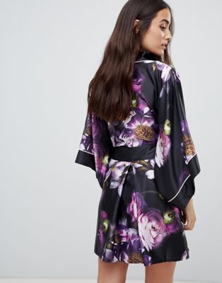 ted baker sunlit floral dressing gown