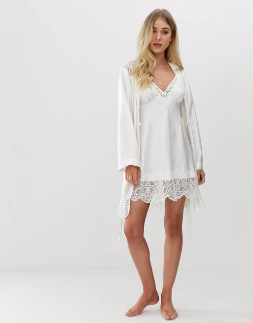 Kimono in seta sposa sale