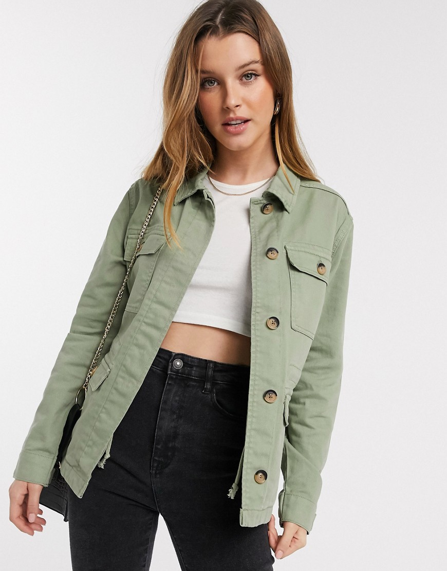 B.young B. Young Utility Jacket-green