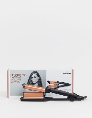 BaByliss - Deep Waves - Lockenstab für große Wellen mit GB-Stecker-Keine Farbe