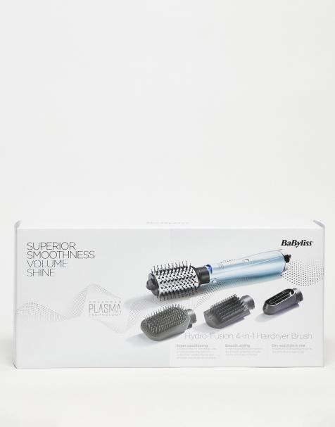 BaByliss – Hydro-Fusion 4-i-1 Anti-Frizz Hair Dryer Brush – Stylingverktyg med EU-stickkontakt - view 1