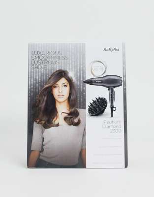 BaByliss - Platinum Diamond 2300 AC - Haartrockner mit GB-Stecker-Keine Farbe