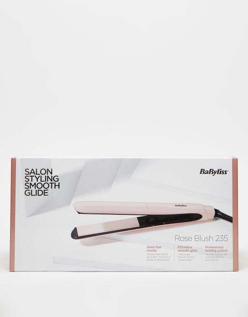 Babyliss rose blush hair straightener hotsell