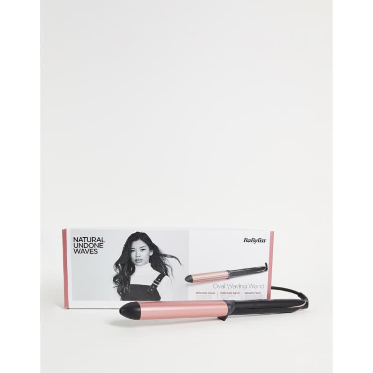 BaByliss Rose Quartz Hair | Plug Wand UK Waving Oval ASOS 