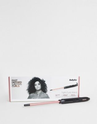 BaByliss Rose Quartz Tight Curls Hair Wand - UK Plug - ASOS Price Checker