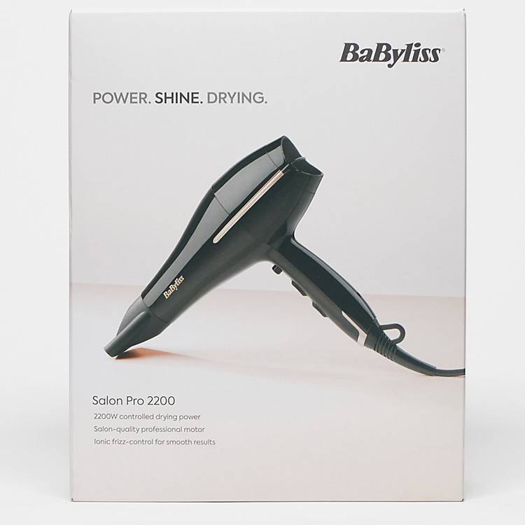BaByliss Salon Pro 2200 Hair Dryer UK Plug | ASOS