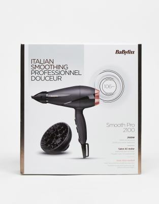 BaByliss - Smooth Pro 2100 - Haartrockner, EU-Stecker-Keine Farbe