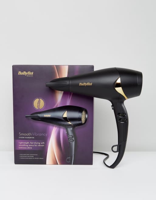 Babyliss Smooth Vibrancy 2100w Hairdryer Uk Plug Asos