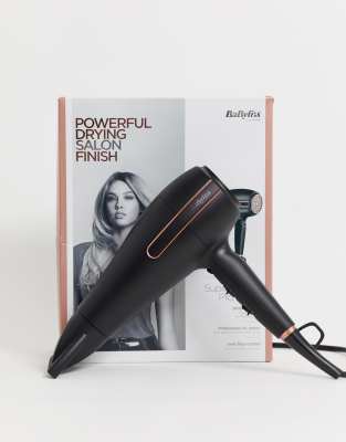 BaByliss - Super Power Pro 2400 - Haartrockner mit GB-Stecker-Keine Farbe