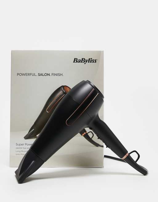 BaByliss Super Power Pro 2400 Hair Dryer - UK Plug