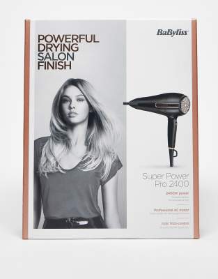 Thumbnail - BaByliss - Super Pro 2300 - Haartrockner mit EU-Stecker-Keine Farbe
