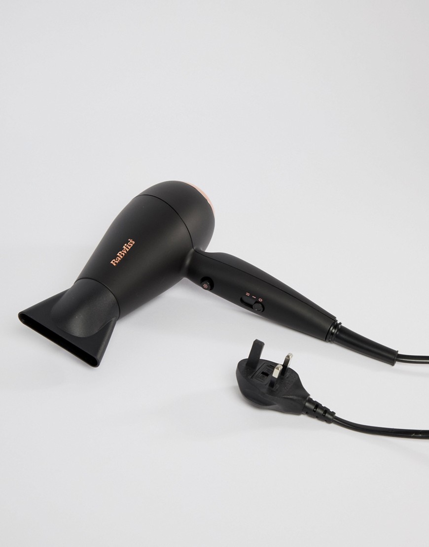 BaByliss - Travel Pro - Asciugacapelli con spina elettrica del Regno Unito-Nessun colore