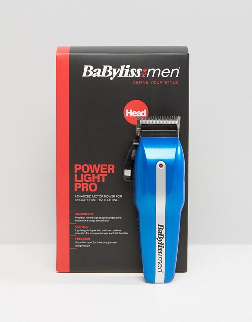 BabylissMEN Powerlight Pro 15 Piece Clipper Kit
