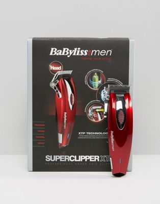 BabylissMEN – Super Clipper – Trimmerset med brittisk stickkontakt-Flerfärgad