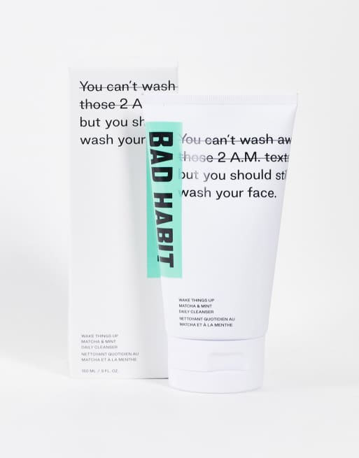 Bad Habit Wake Things Up Matcha & Mint Daily Cleanser 150ml