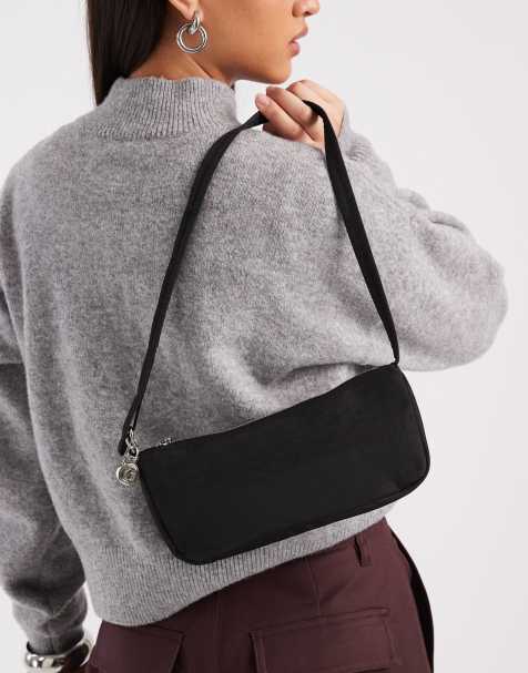Baggu – Beuteltasche aus Nylon in Schwarz - view 1