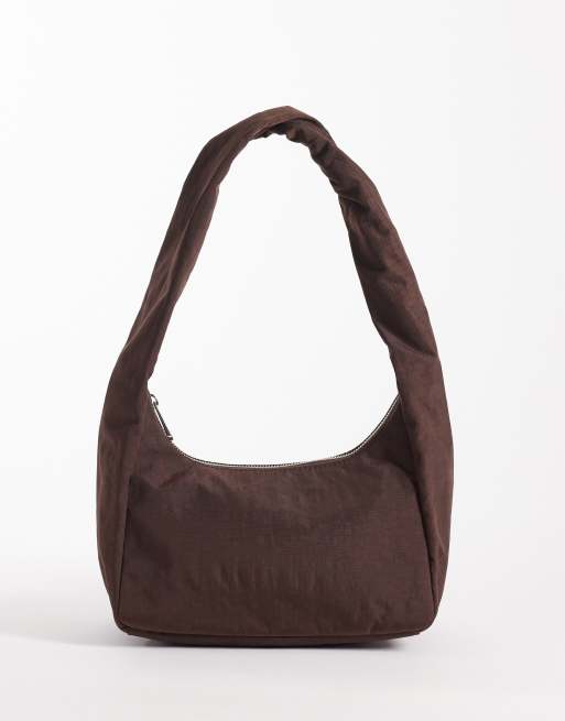 Baggu - Borsetta in nylon color caffè