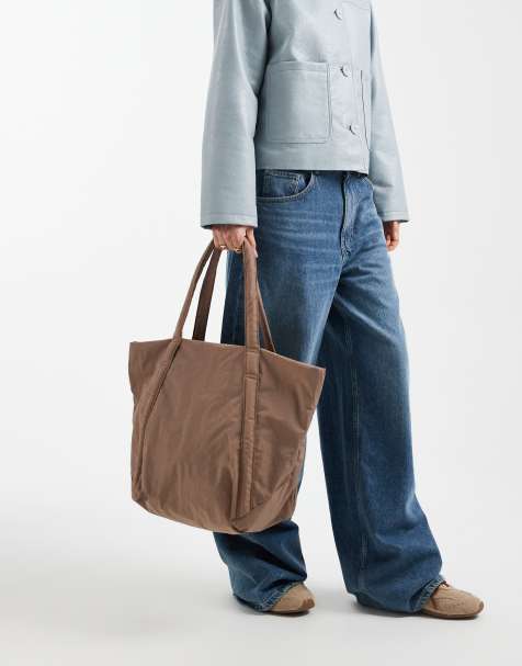 Baggu cloud bag in toasted almond pink - view 1