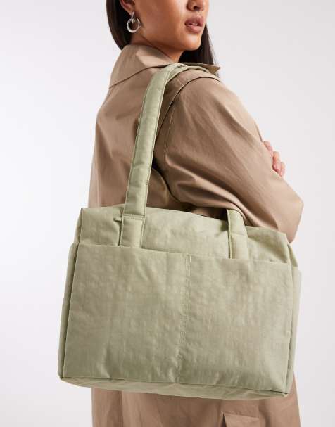 Baggu everyday cloud bag in celadon green - view 1